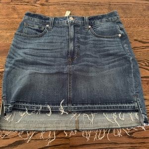 Madewell Jean skirt